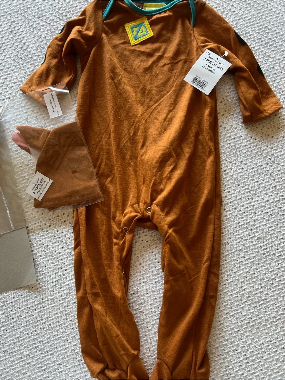 Rubie's Scooby Doo Infant Costume 6-12 mos NWT